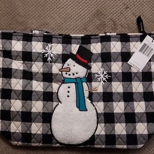 Vera Bradley Snowman Tote NWT
